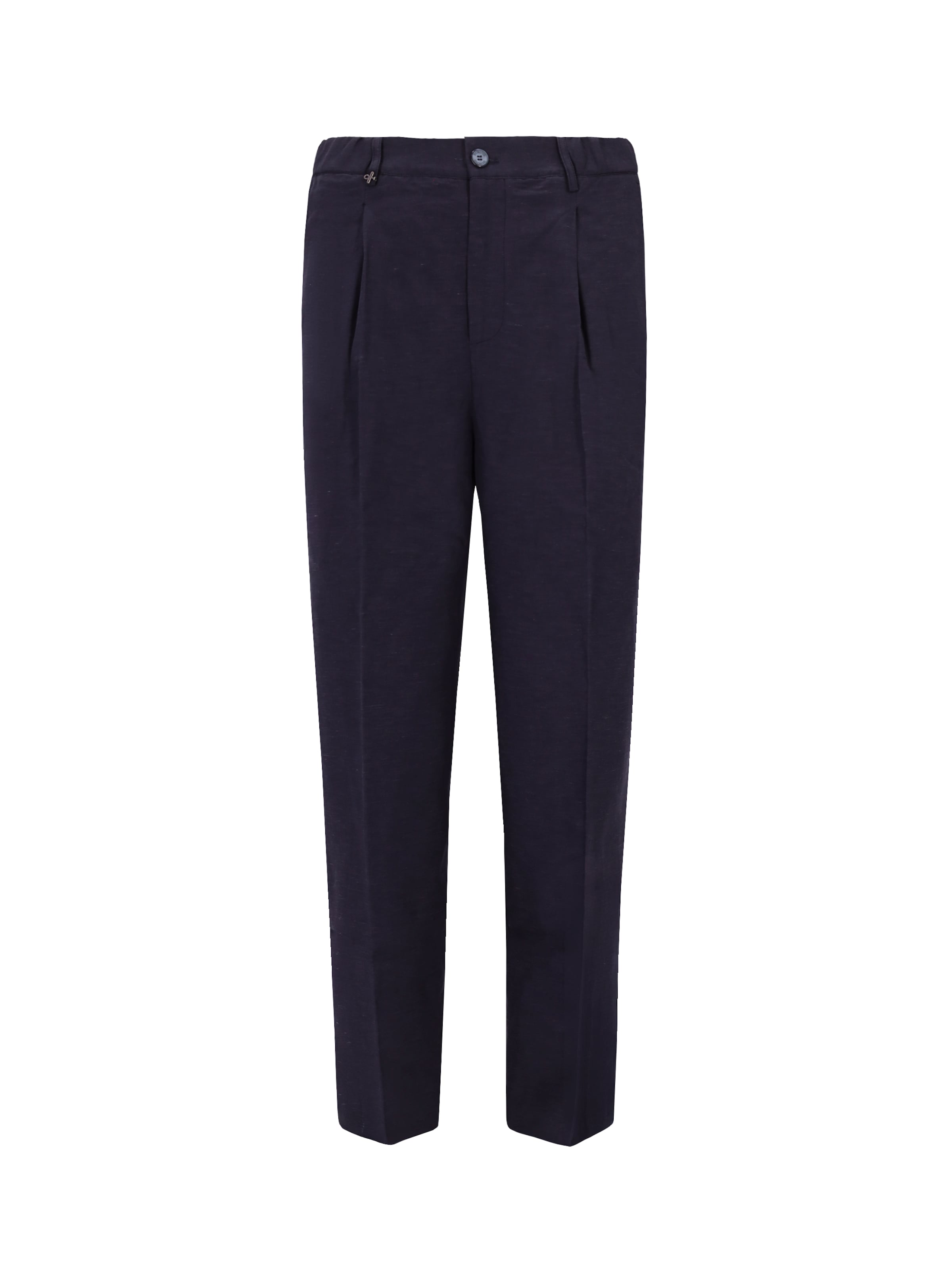Distretto12 Pantalon chino 'T. Alloro' en 26 en bleu marine, Vue avec produit