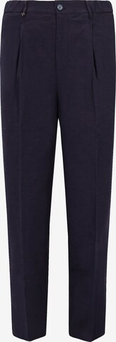 Distretto12 Trousers with creases 'T. Alloro' in Blue: front