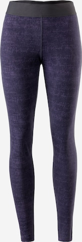 ViertelMond Leggings in Purple: front