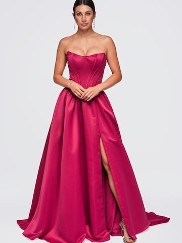 Ombre Abendkleid‌‌‌‌‌‌ in Rot