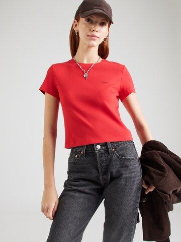 LEVI'S ® Paita 'ESSENTIAL' värissä punainen: etupuoli