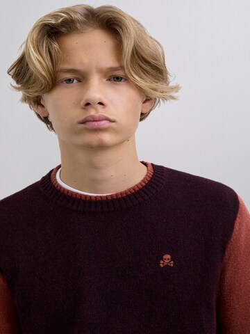 Scalpers Pullover in Braun