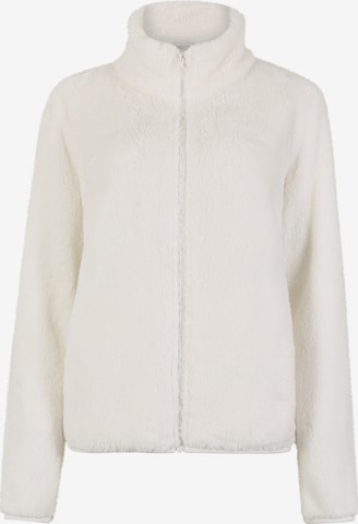 Apricot Between-Season Jacket in White: front