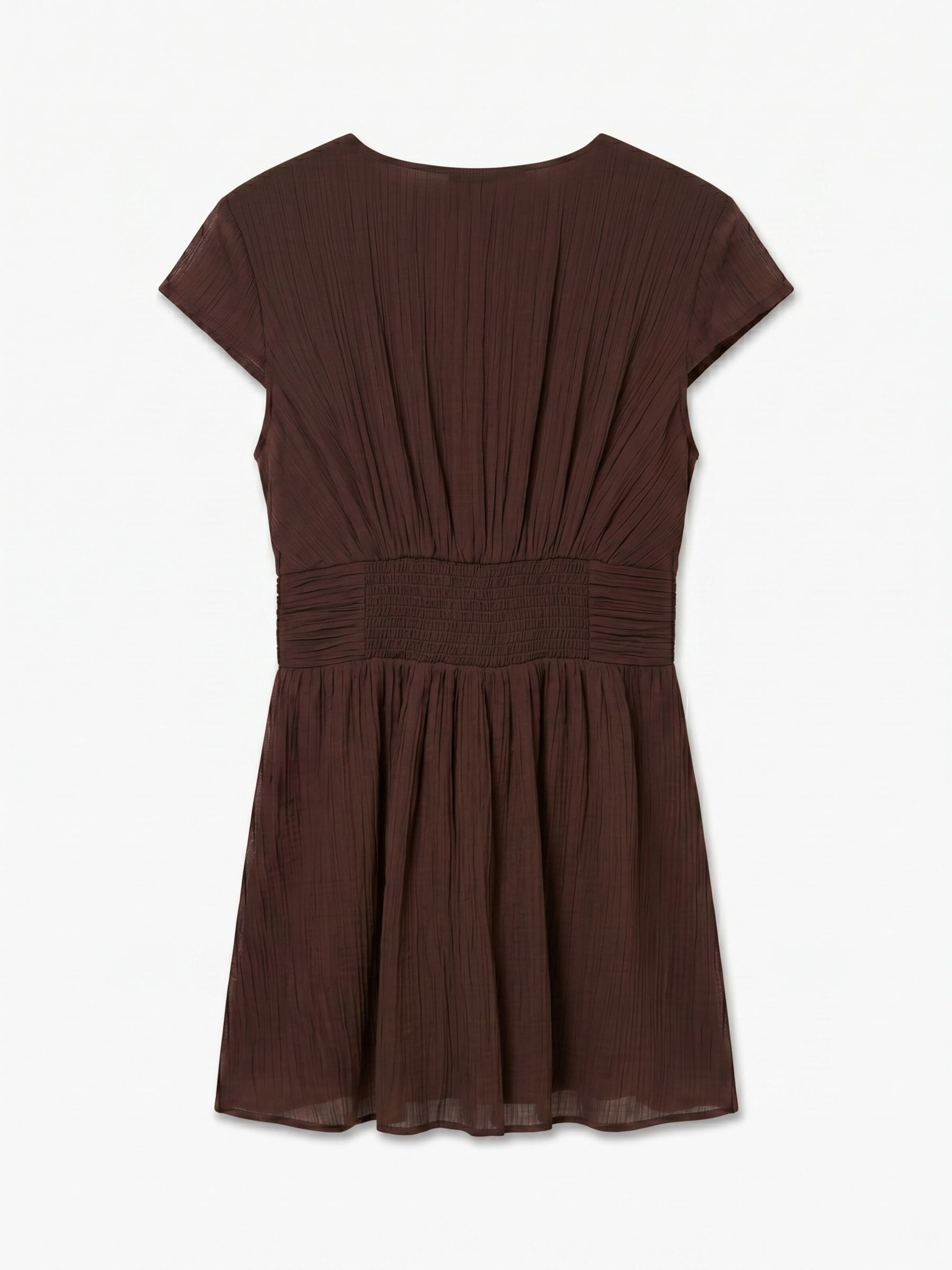 VERO MODA Jurk 'VMBIRA' in Bruin