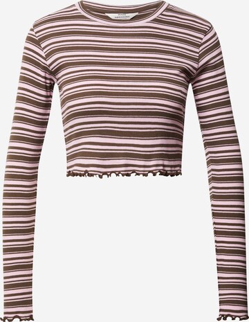 T-shirt 'Tira' MADS NORGAARD COPENHAGEN en violet : devant