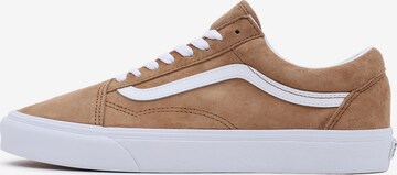 Sneaker bassa 'Old Skool' di VANS in marrone: frontale