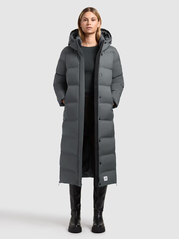 khujo Winter Coat 'MAYLA3' in Green