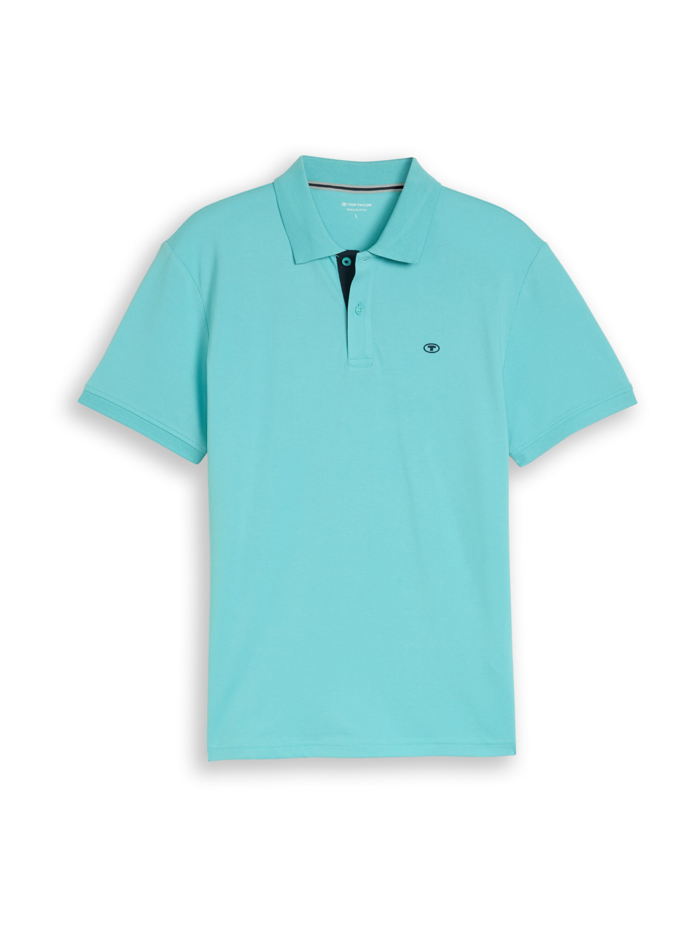 TOM TAILOR Shirt in Blauw: voorkant