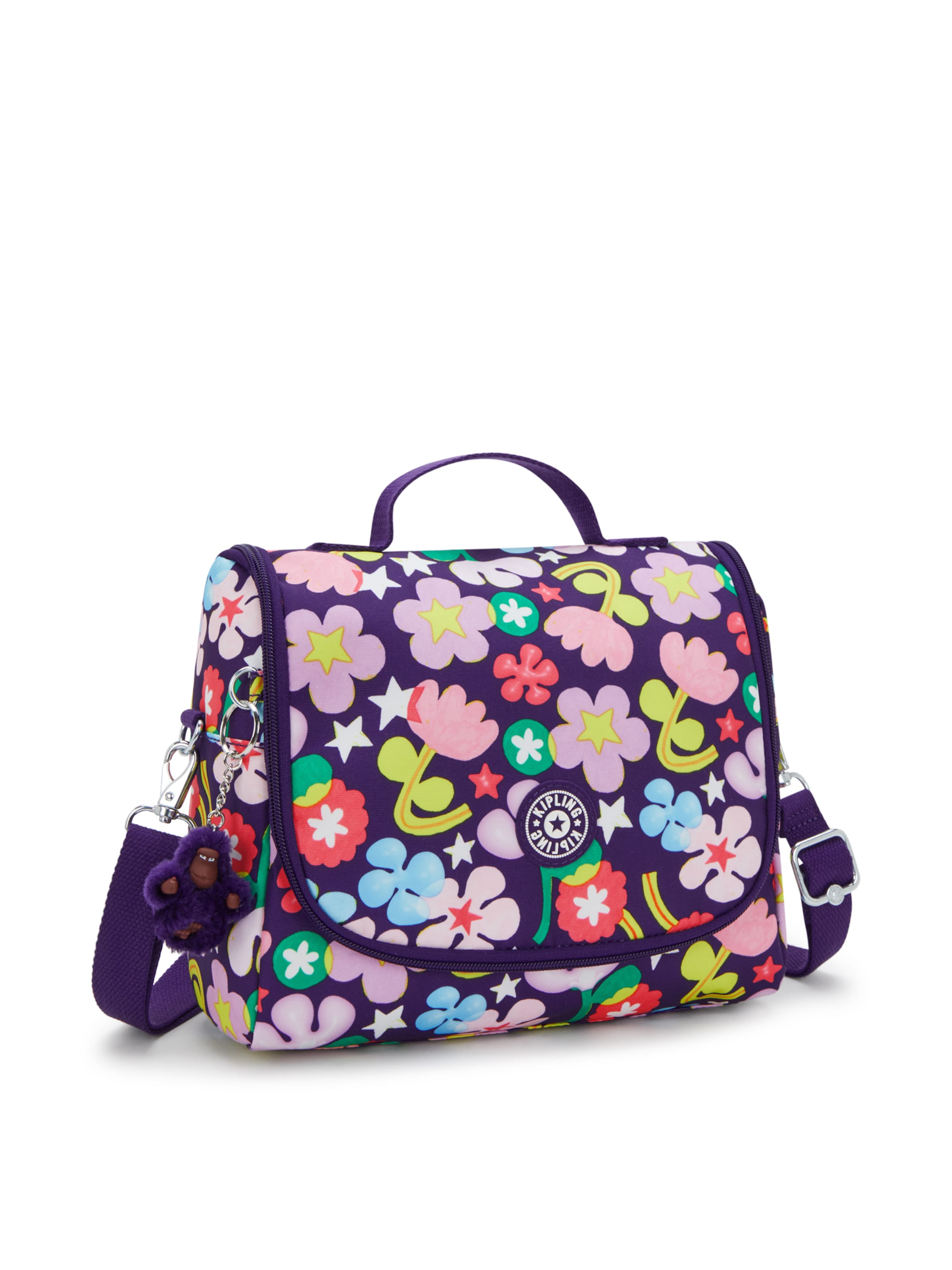Borsa a mano 'New Kichirou' di KIPLING in lilla