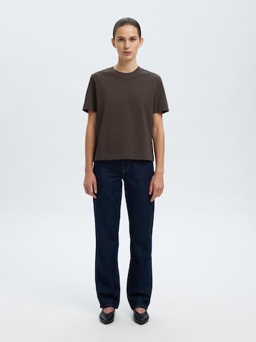 SELECTED Shirt in Brown
