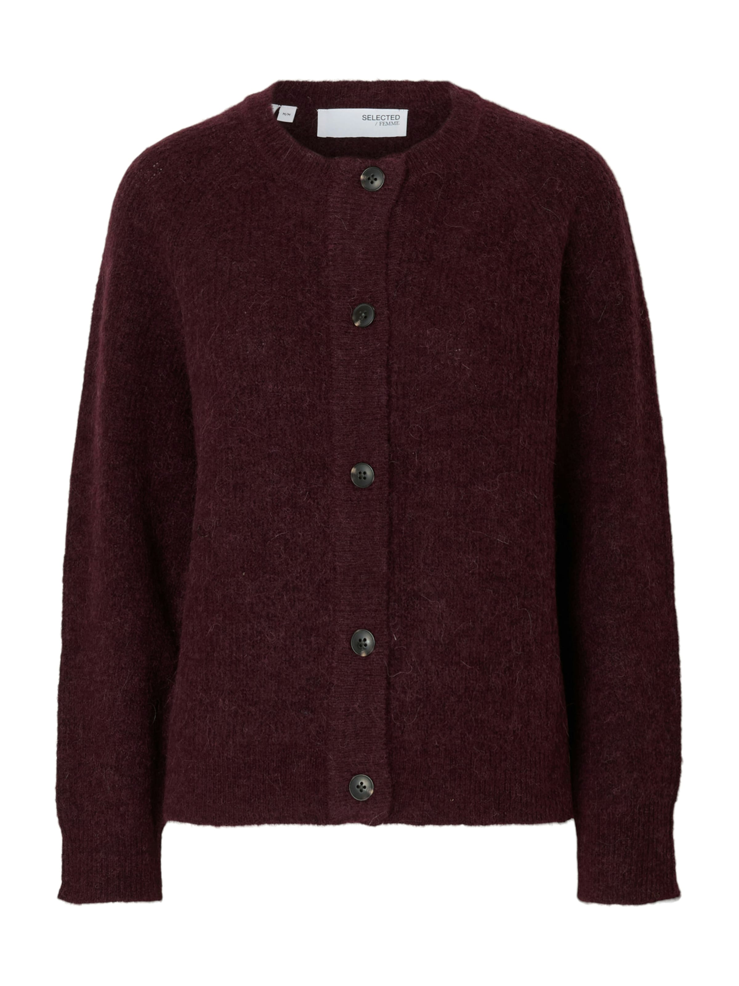 SELECTED Πλεκτή ζακέτα &#x27;SLFLULU&#x27; σε λιλά: μπροστά