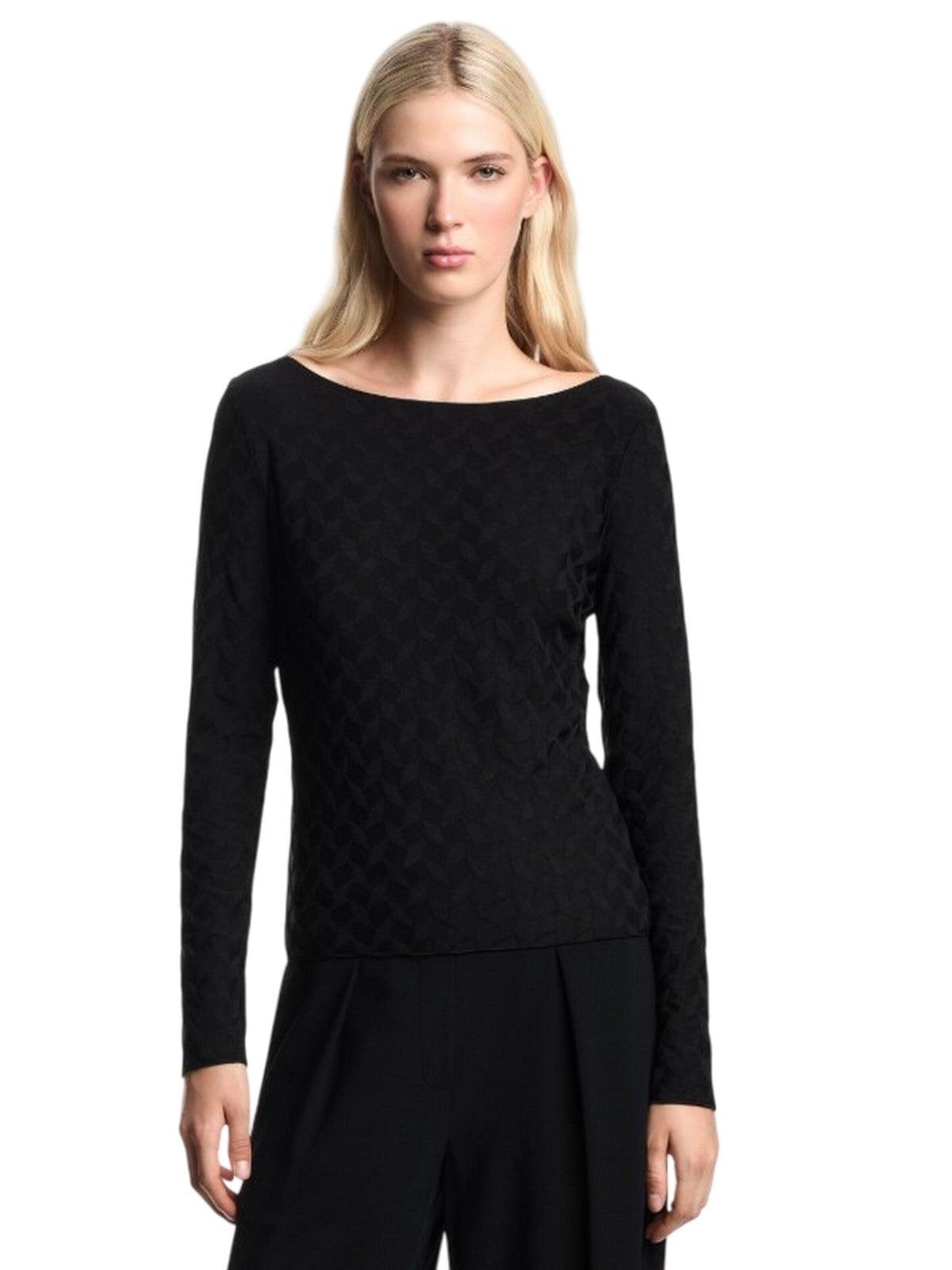 Emporio Armani Pullover‌‌‌‌‌‌ in Schwarz: Vorderseite