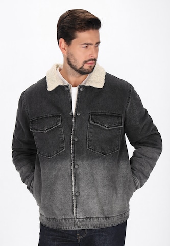 Veste mi-saison DreiMaster Vintage en noir : devant