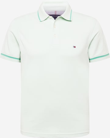 T-Shirt TOMMY HILFIGER en vert : devant