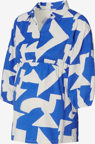 Noppies Blouse ' Mayte ' in Blauw: voorkant