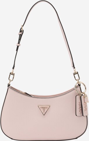 GUESS Schultertasche 'Noelle' in Pink: predná strana