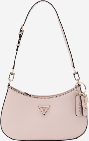 GUESS Shoulder Bag 'Noelle' in Pink: front