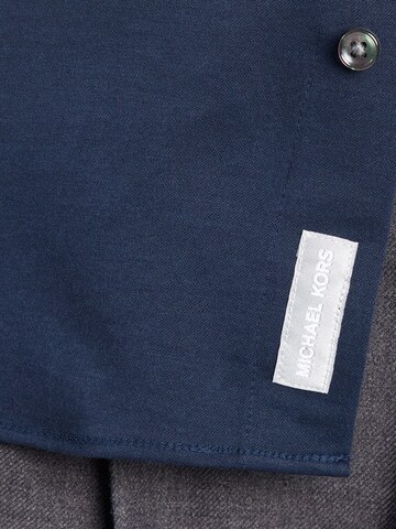 Michael Kors Slim fit Overhemd in Blauw