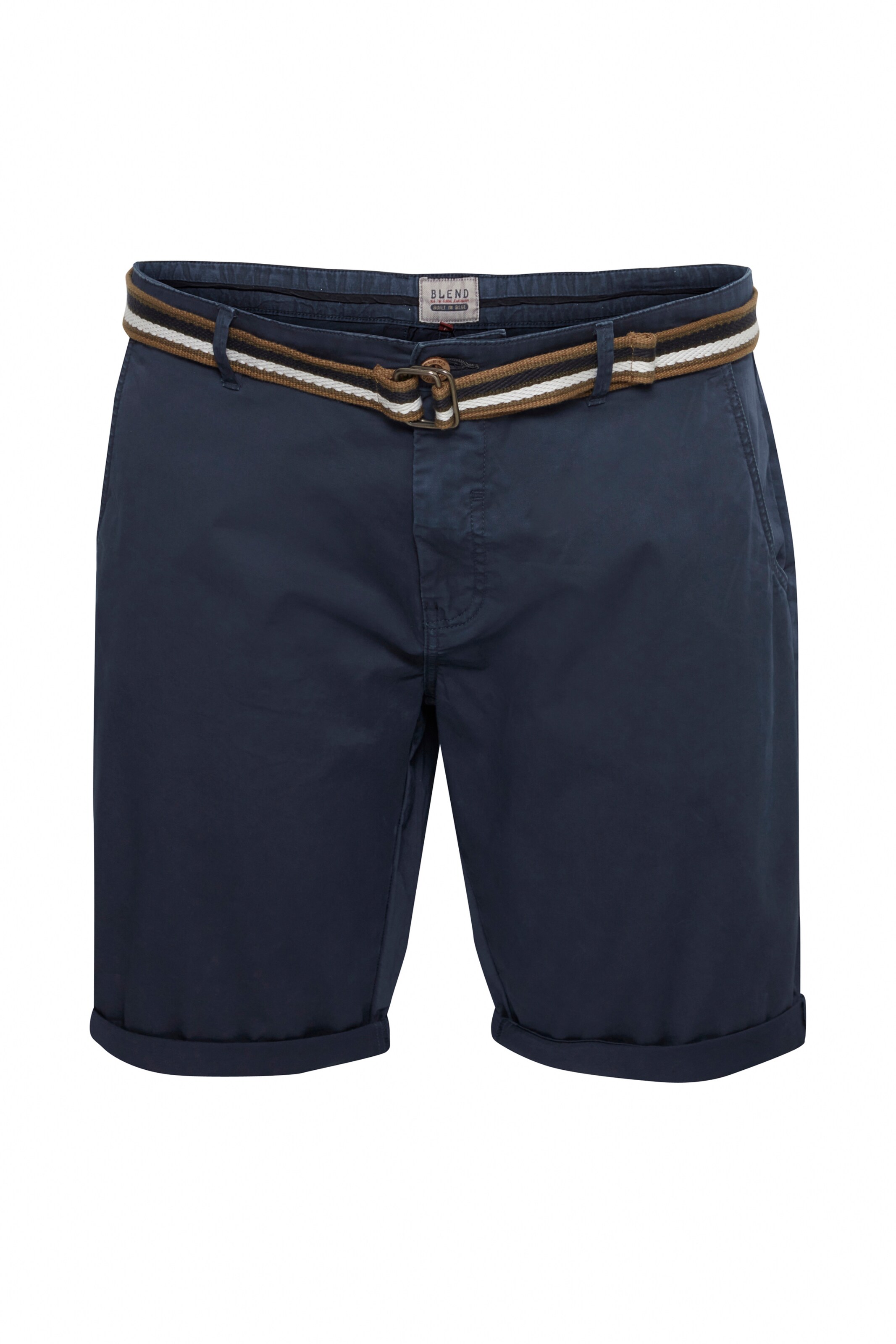 BLEND Chino 'Bruno' in Blauw: voorkant
