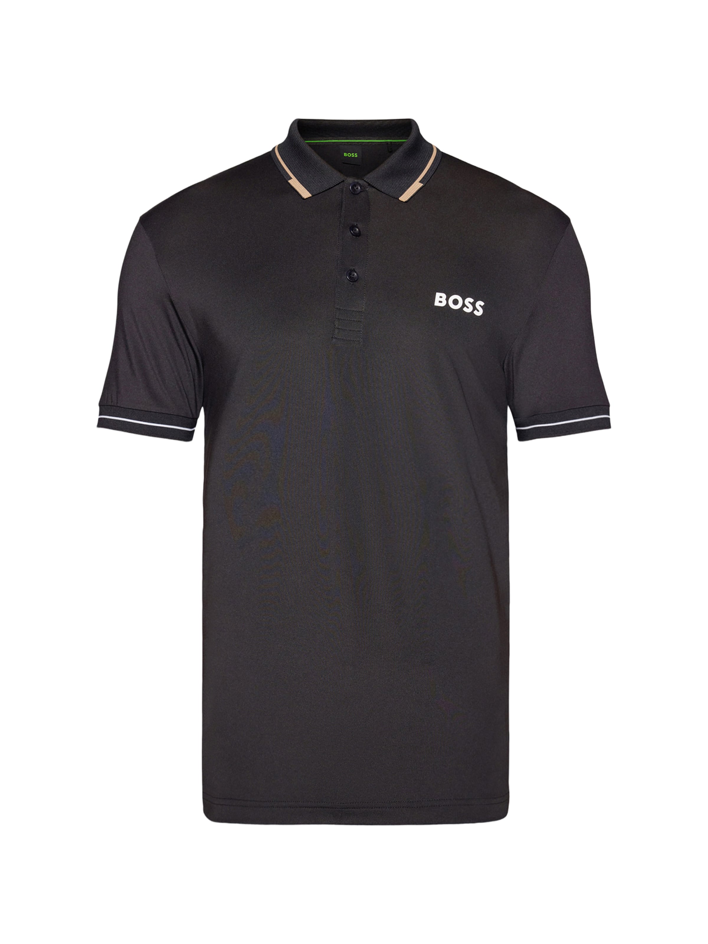 BOSS Funktionsshirt 'Paul Pro' in Schwarz: Vorderseite
