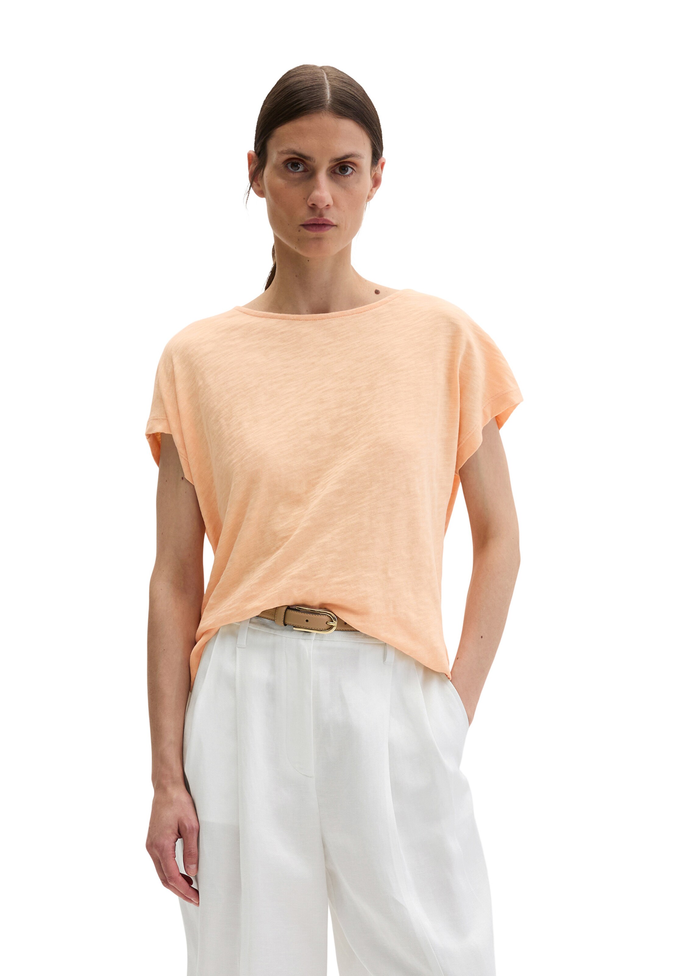 Marc O'Polo Shirt in Oranje: voorkant