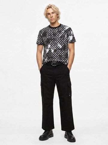KARL LAGERFELD JEANS Тениска в черно