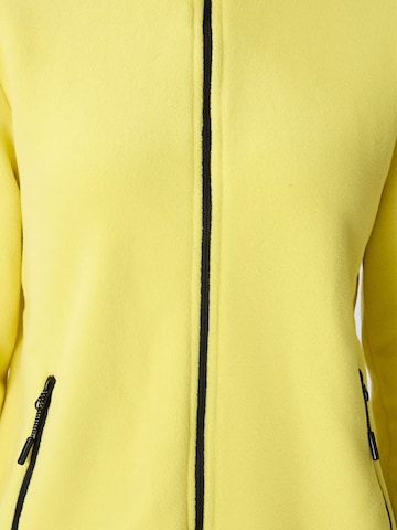 Tommy Life Fleece jas in Geel