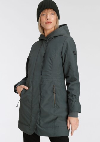 POLARINO Outdoor Jacket in Green: front