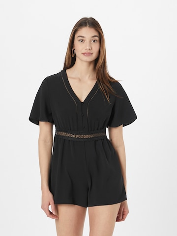 ABOUT YOU Jumpsuit 'Fiona' in Zwart: voorkant