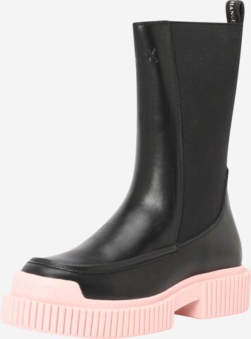 ARMANI EXCHANGE Chelsea boots in Zwart: voorkant