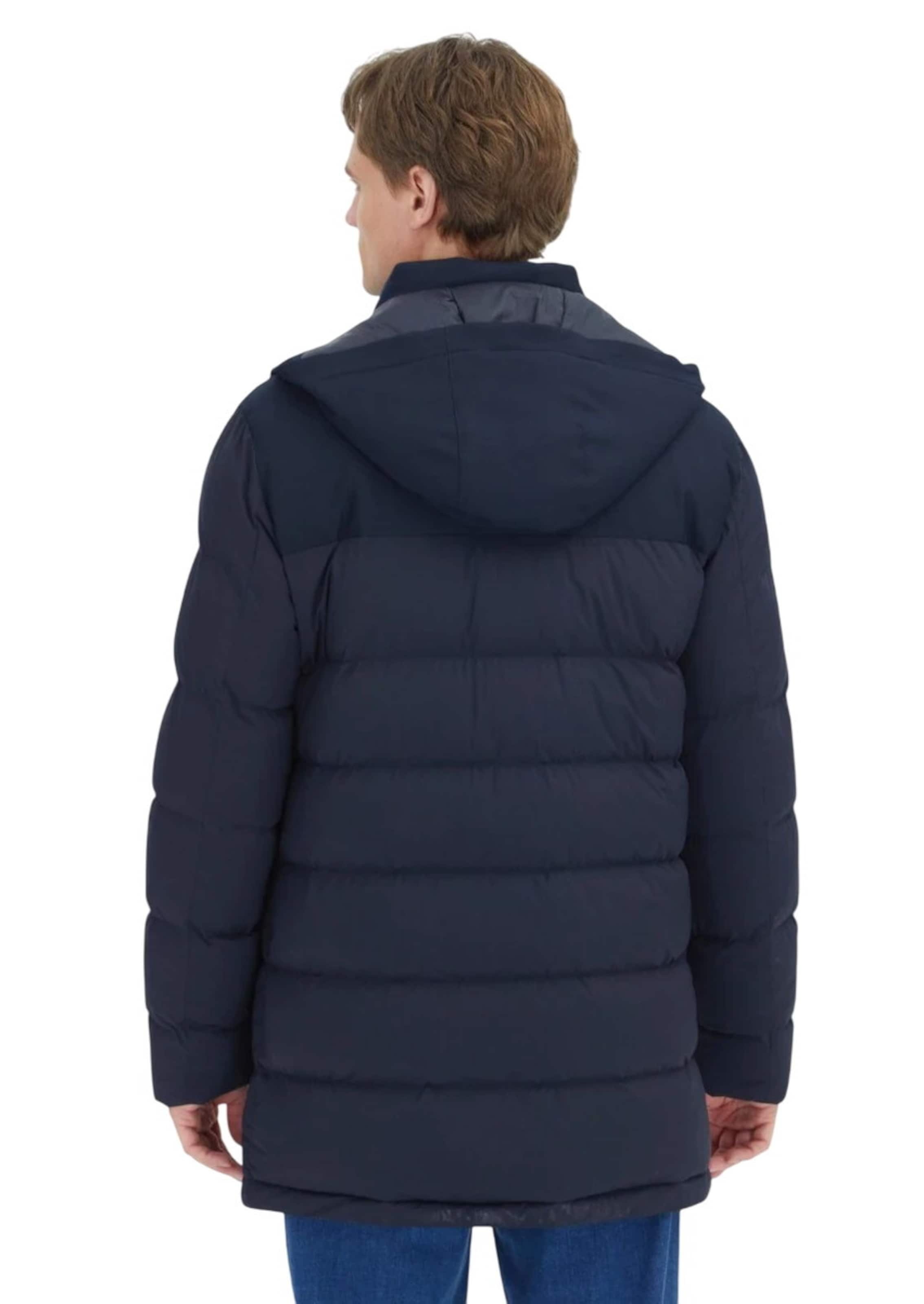 Ramsey Mantel in Blau