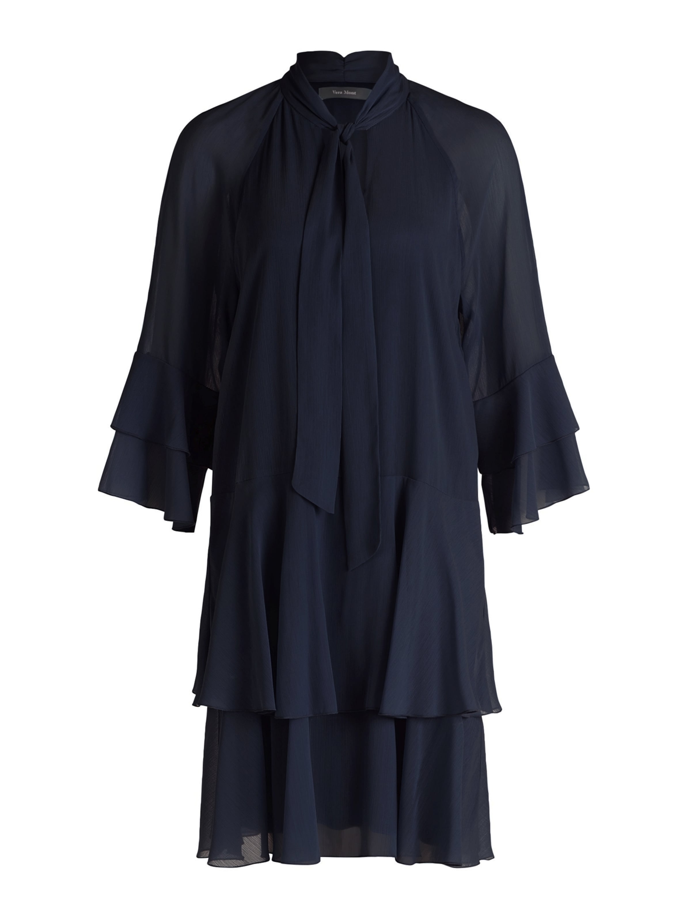 Vera Mont - Vestido en azul: frente