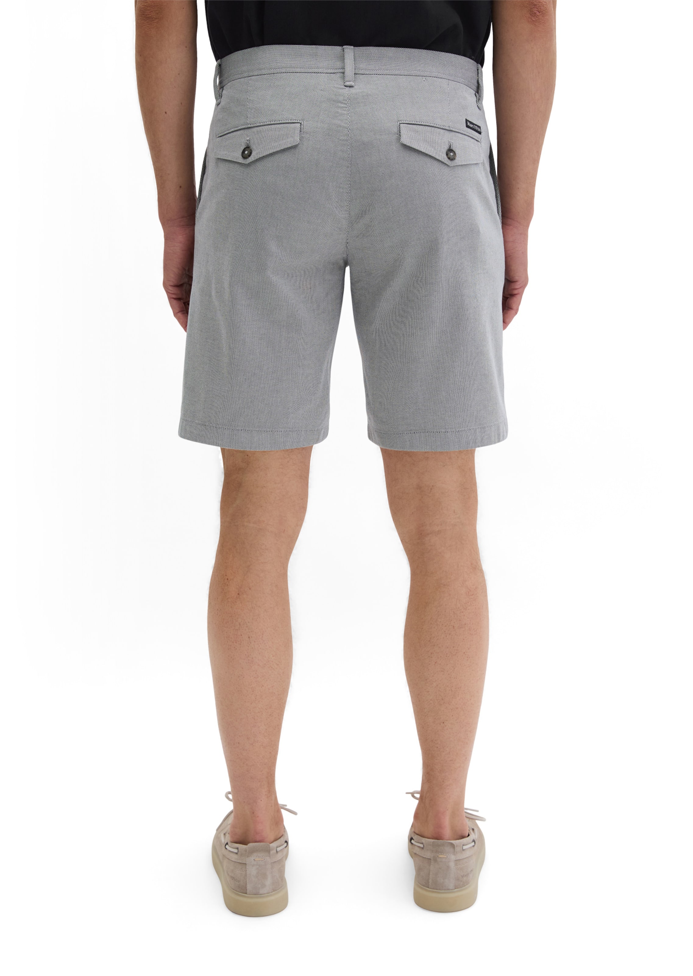 Marc O'Polo Slimfit Broek 'Salo' in Grijs