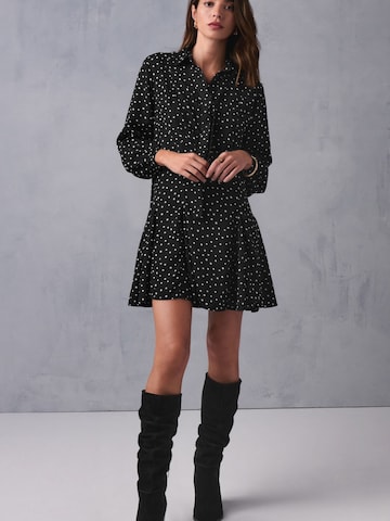 Robe-chemise Next en noir
