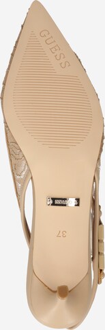 GUESS Slingback Pumps 'JEREN2' in Beige