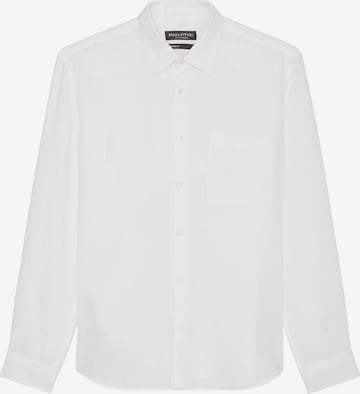 Coupe regular Chemise Marc O'Polo en blanc : devant