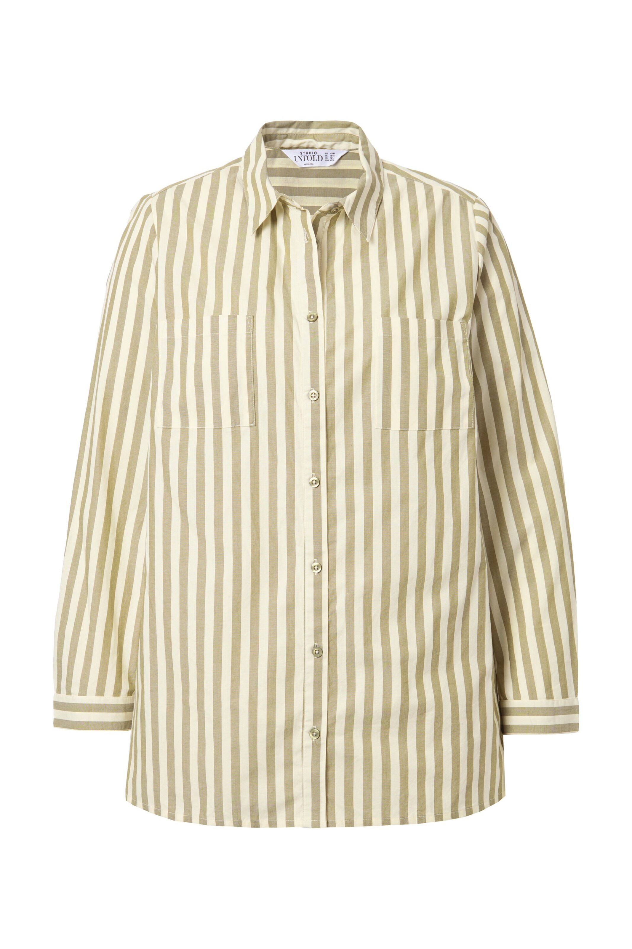 Studio Untold Blouse in Green: front