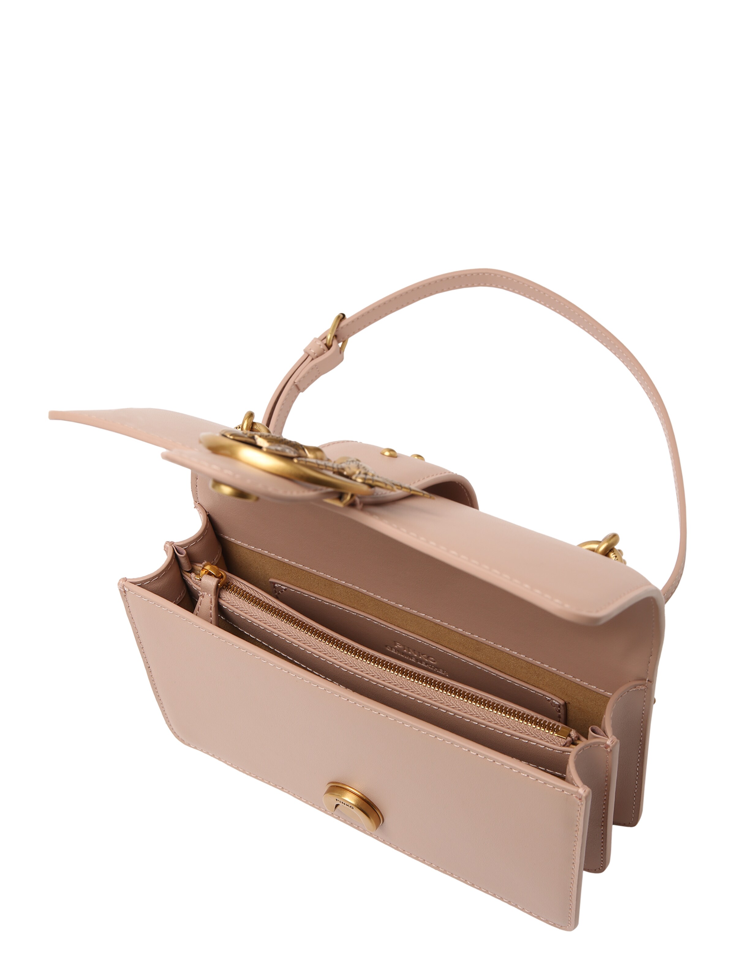 Borsa a tracolla 'Love Bag' di PINKO in rosa