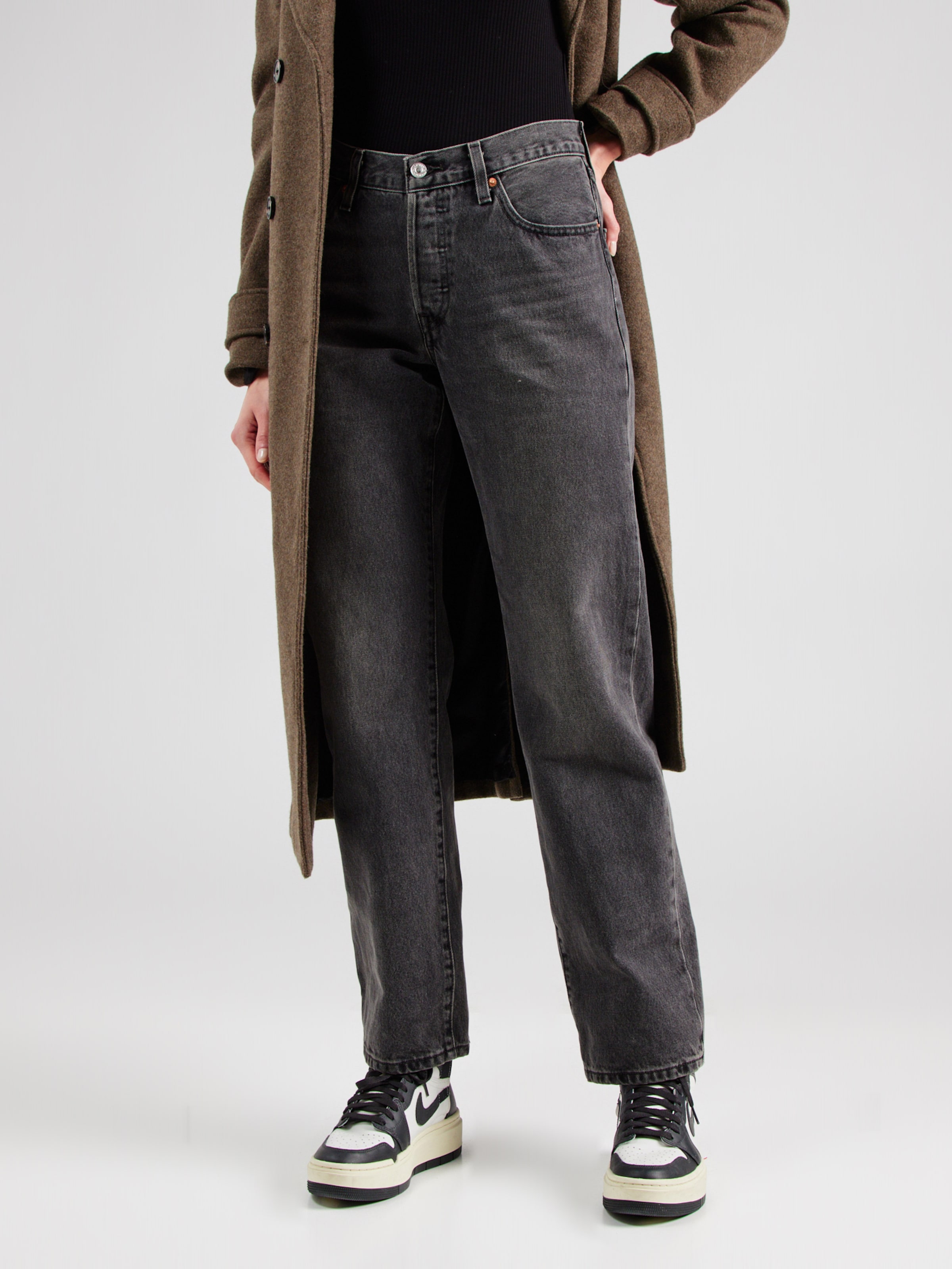 LEVI'S ® Regular Jeans '501® '90s' in Black Denim | ABOUT YOU