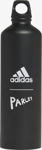 ADIDAS SPORTSWEAR Drinking Bottle 'Parley for the Oceans' in Black: front