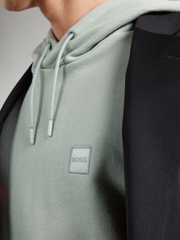 BOSSSweater majica 'Wetalk' - zelena boja