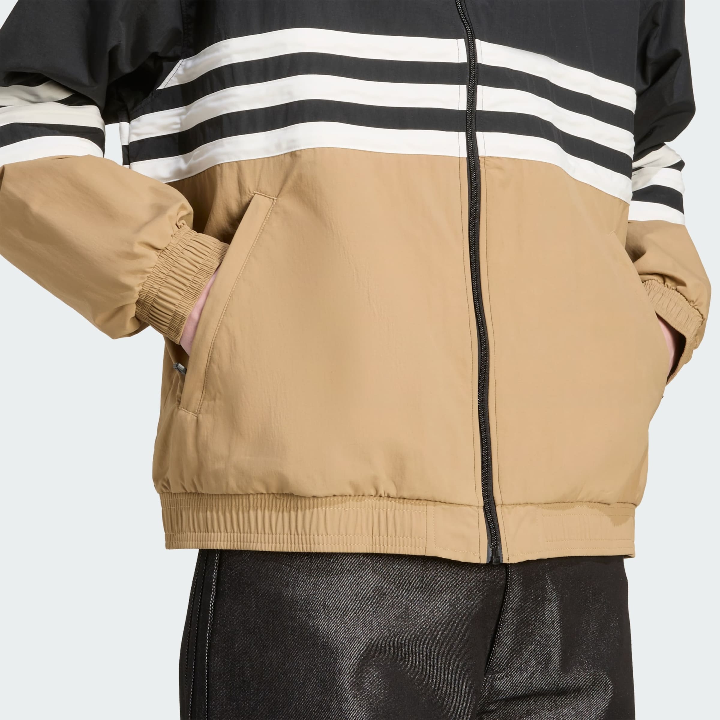 ADIDAS ORIGINALS Geacă de primăvară-toamnă 'Archive' pe Negru