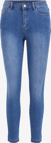 VILA Skinny Jeans in Blauw: voorkant