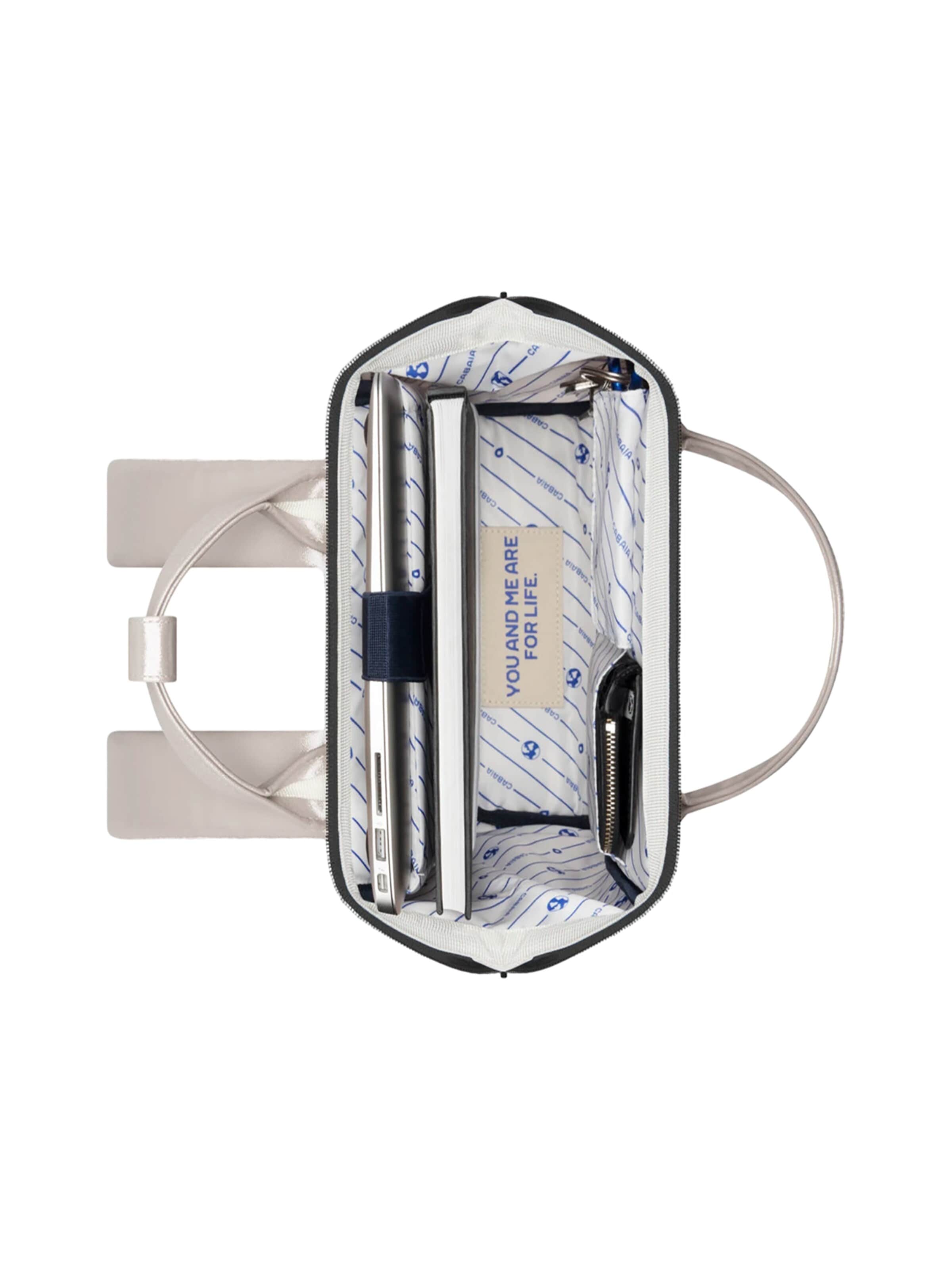 Cabaia Backpack 'Adventurer S Iridescent' in Silver
