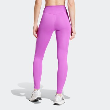 ADIDAS PERFORMANCE Skinny Sporthose 'Optime' in Lila
