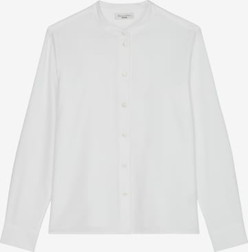 Marc O'Polo DENIM Blouse in Wit: voorkant