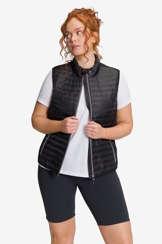 Gilet Ulla Popken en gris : devant