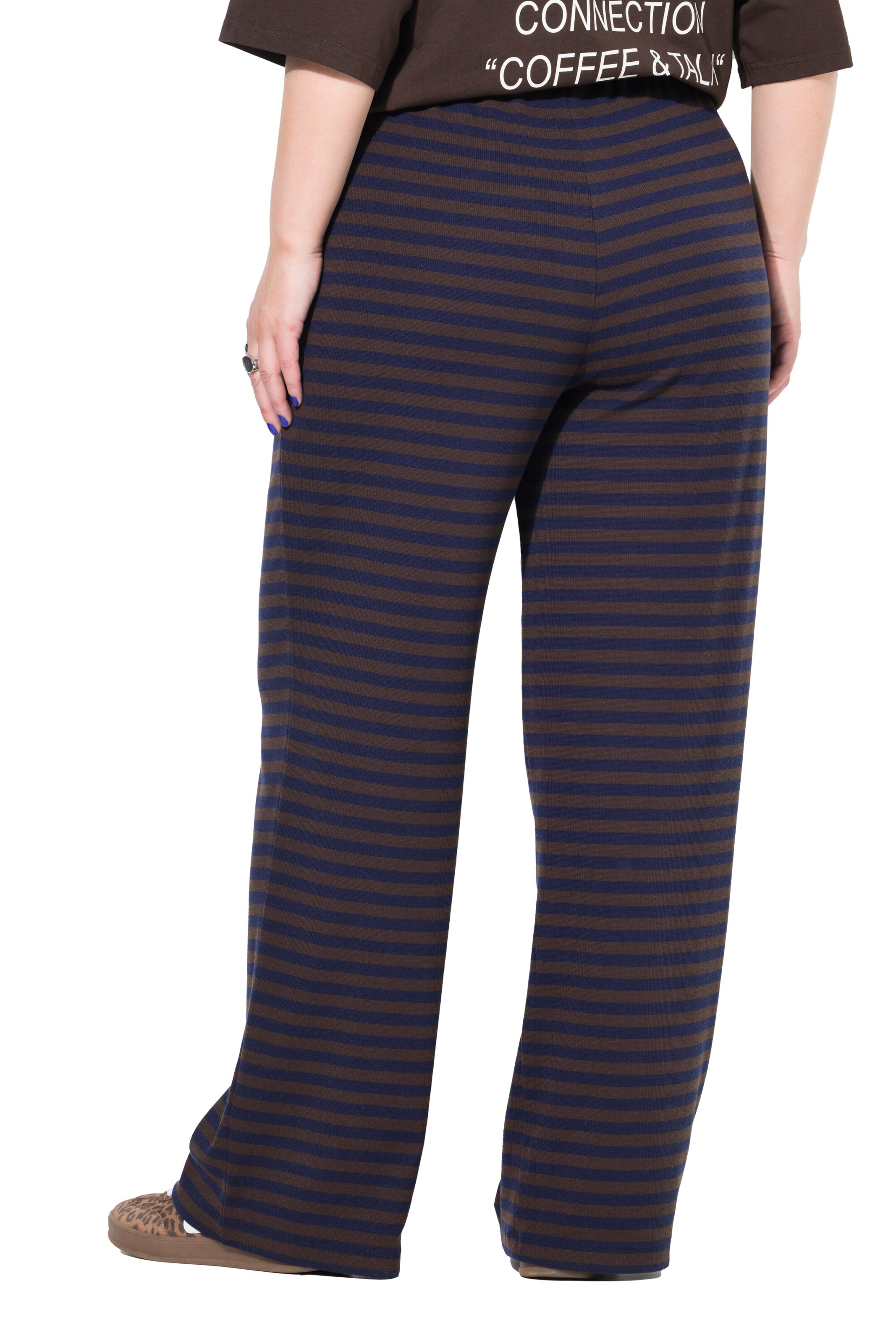 Studio Untold Wide Leg Hose in Blau