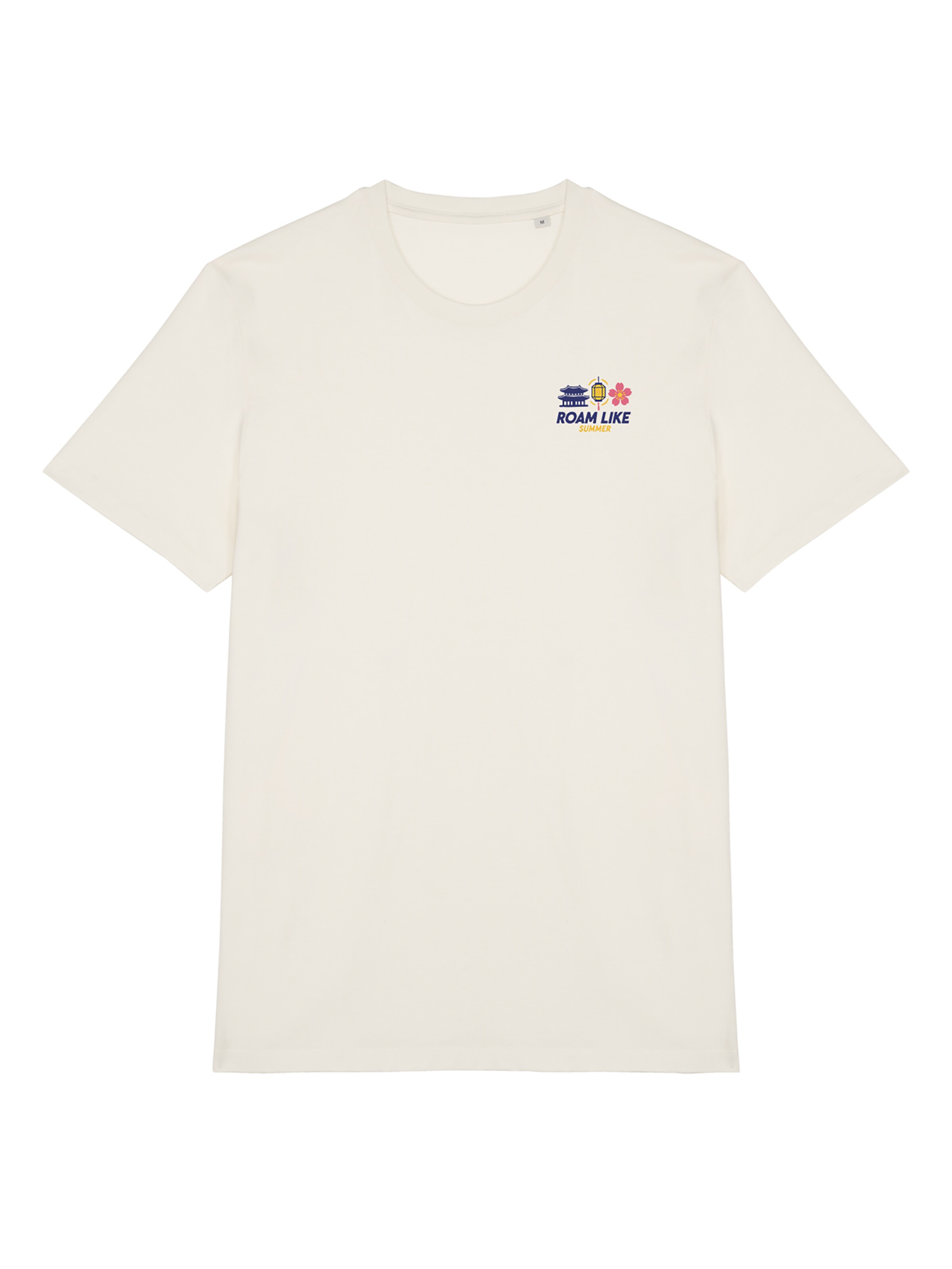 RoamLikeSummer Shirt 'Hahoe Travelers'‌‌‌‌‌ in Beige: Vorderseite