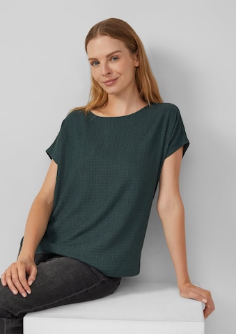 T-shirt s.Oliver en vert : devant
